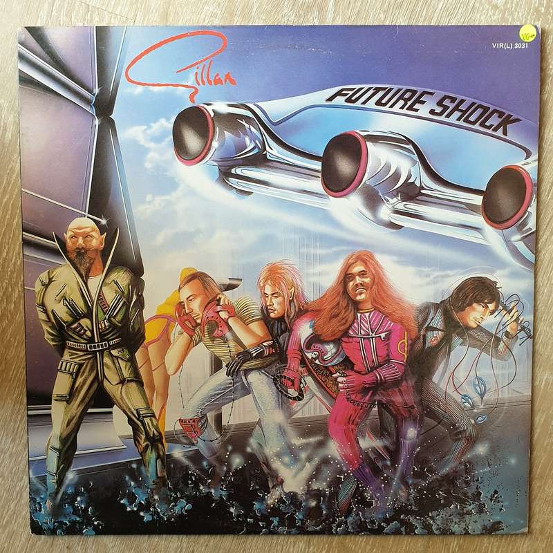 Gillan  Future Shock - Vinyl LP Record - Very-Good+ Quality (VG+)