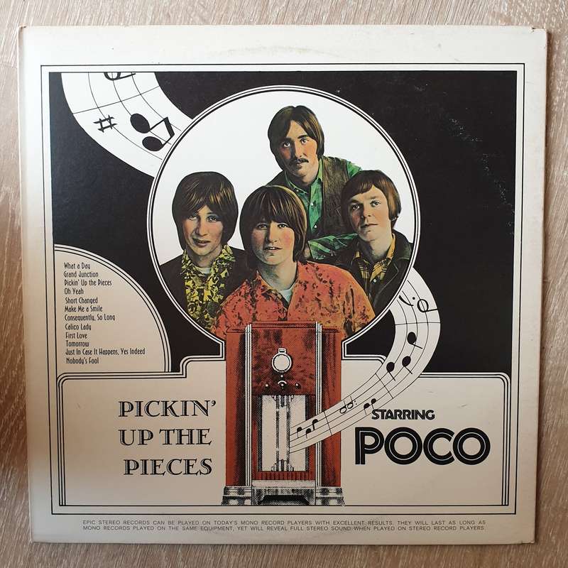 Poco  Pickin' Up The Pieces- Vinyl LP Record - Very-Good+ Quality (VG+)