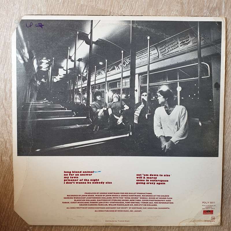 Golden Earring  Long Blond Animal -  Vinyl LP Record - Very-Good+ Quality (VG+)