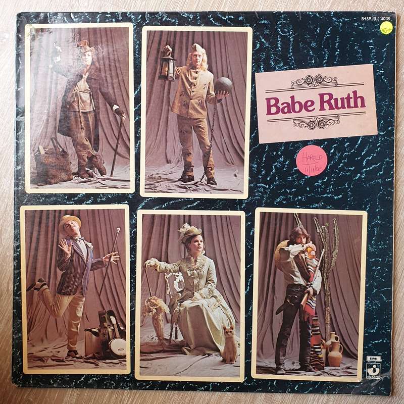 Babe Ruth  Babe Ruth -  Vinyl LP Record - Very-Good+ Quality (VG+)