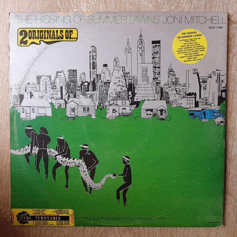 Joni Mitchell  2 Originals Of -  Court And Spark / The Hissing Of Summer Lawns -  Double Vi...