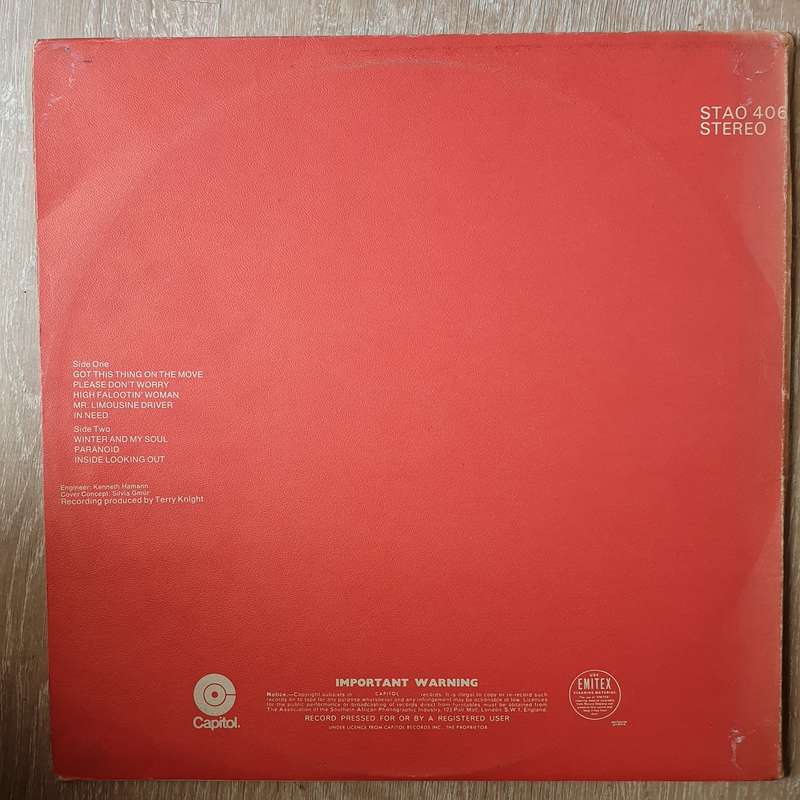 Grand Funk Railroad  Grand Funk -  Vinyl LP Record - Very-Good+ Quality (VG+)