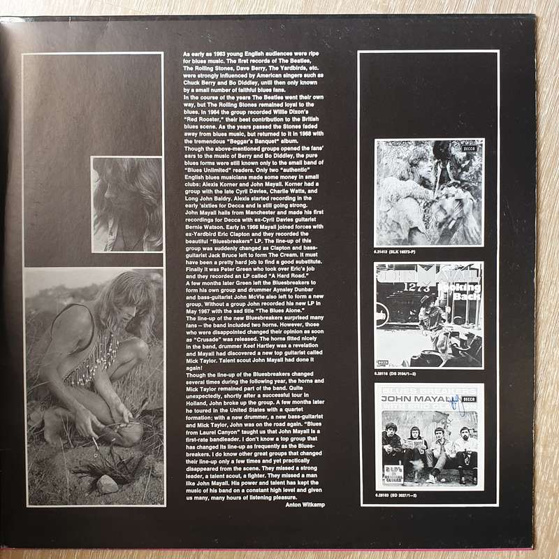 John Mayall  Blues Giant (Germany) -  Double Vinyl LP Record - Very-Good+ Quality (VG+)