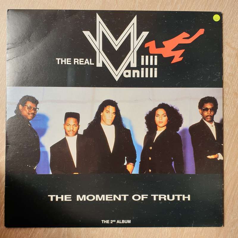 The Real Milli Vanilli  The Moment Of Truth -  Vinyl LP Record - Very-Good+ Quality (VG+)