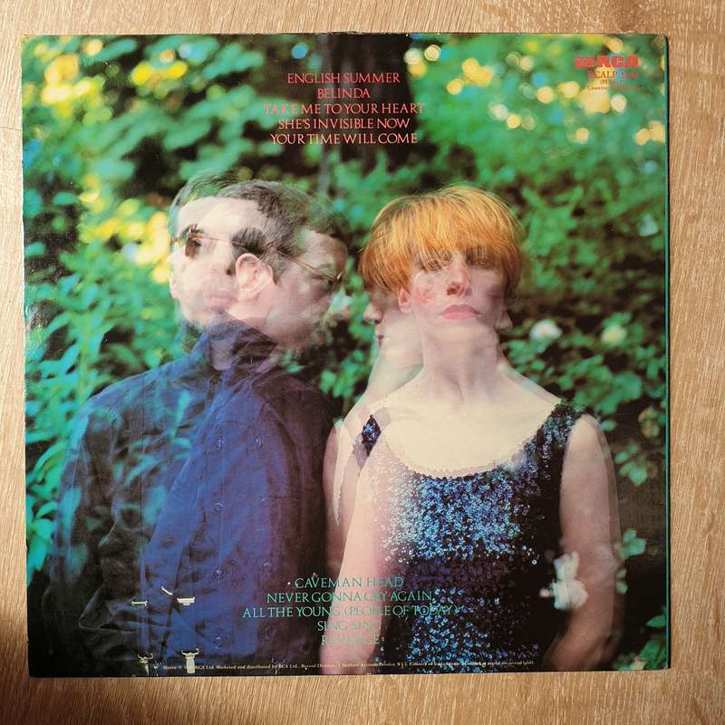 Eurythmics  In The Garden -  Vinyl LP Record - Very-Good+ Quality (VG+)