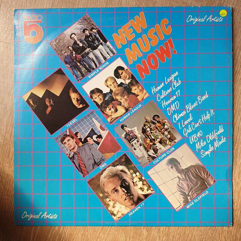 Radio 5  - New Music Now - Original Artists - Vinyl LP Record - Opened  - Very-Good+ Quality (VG+)