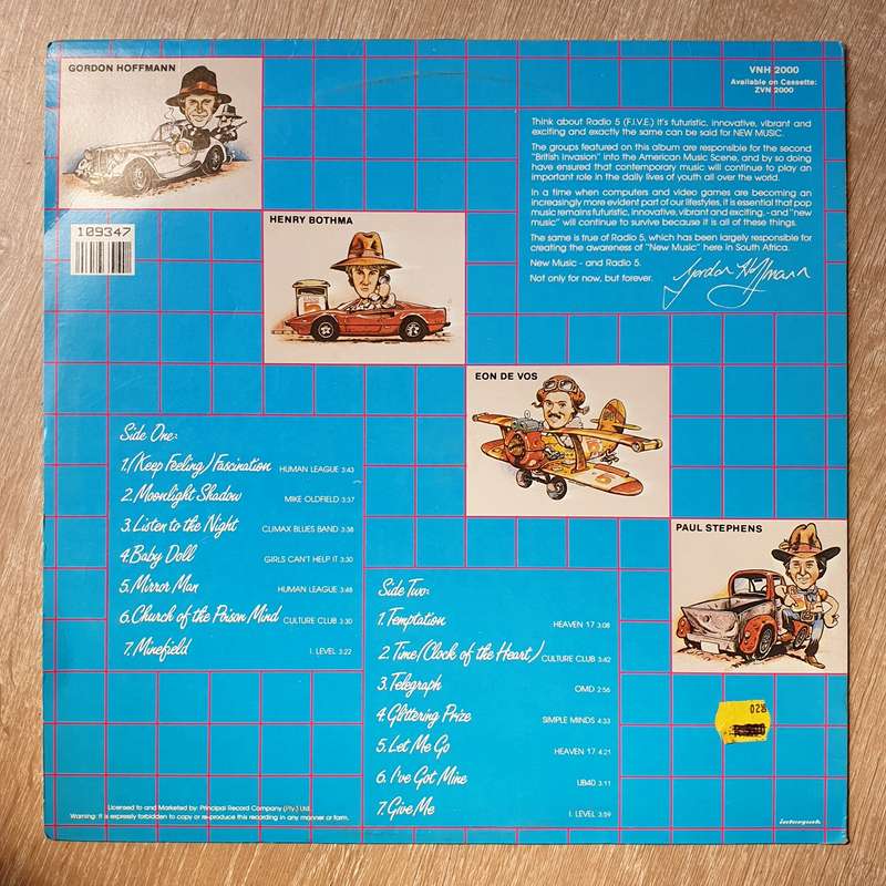 Radio 5  - New Music Now - Original Artists - Vinyl LP Record - Opened  - Very-Good+ Quality (VG+)