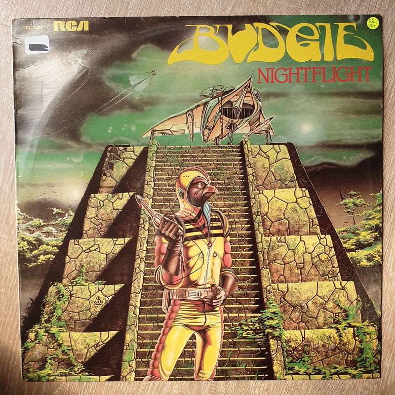 Budgie  Nightflight - Vinyl LP Record - Very-Good+ Quality (VG+)
