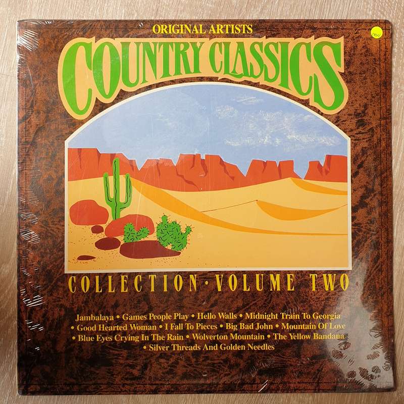 Country Classics Collection - Volume Two - Original Artists - Vinyl LP Record - Sealed