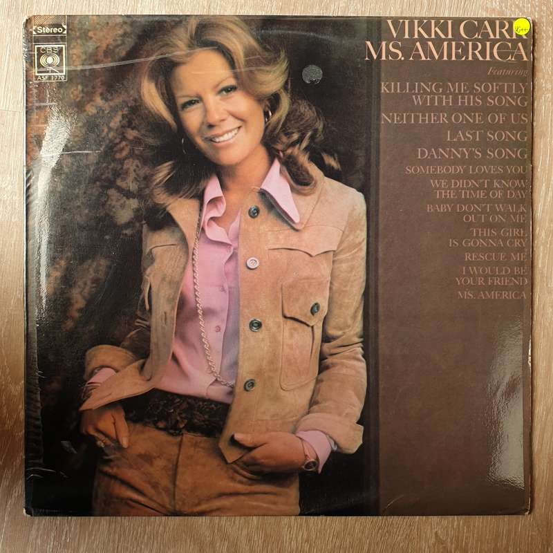Vikki Carr  Ms. America - Vinyl LP Record - Very-Good+ Quality (VG+)