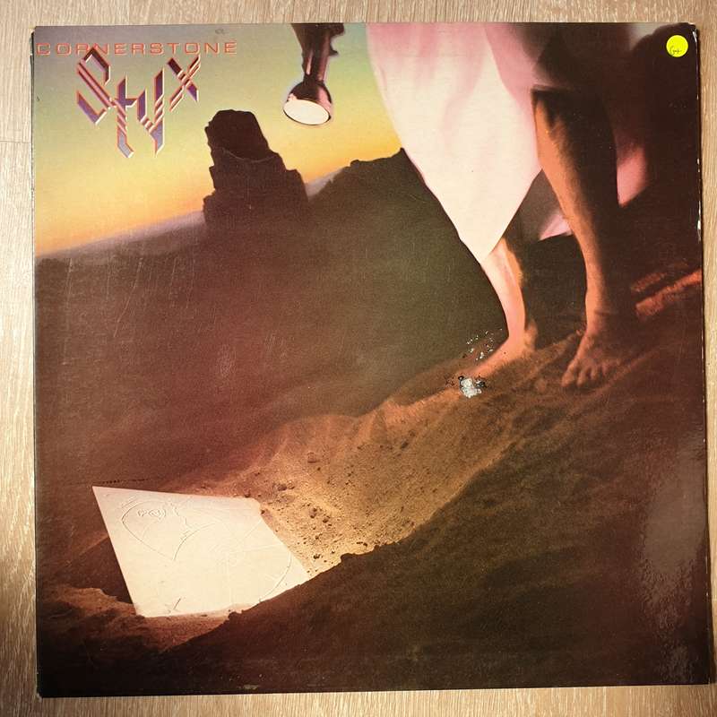 Styx - Cornerstone  - Vinyl LP Record - Good+ Quality (G+)