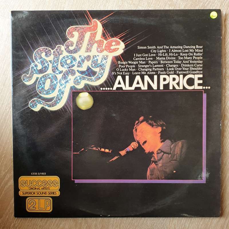 Alan Price  The Story Of Alan Price - Double Vinyl LP Record - Very-Good+ Quality (VG+)