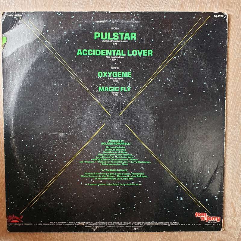 Mc Lane Explosion  Pulstar - Vinyl LP Record - Opened  - Very-Good- Quality (VG-)