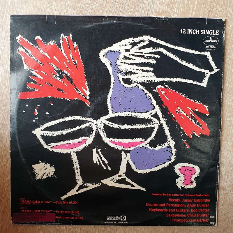 Junior  Mama Used To Say)  Vinyl LP Record - Opened  - Very-Good  Quality (VG)