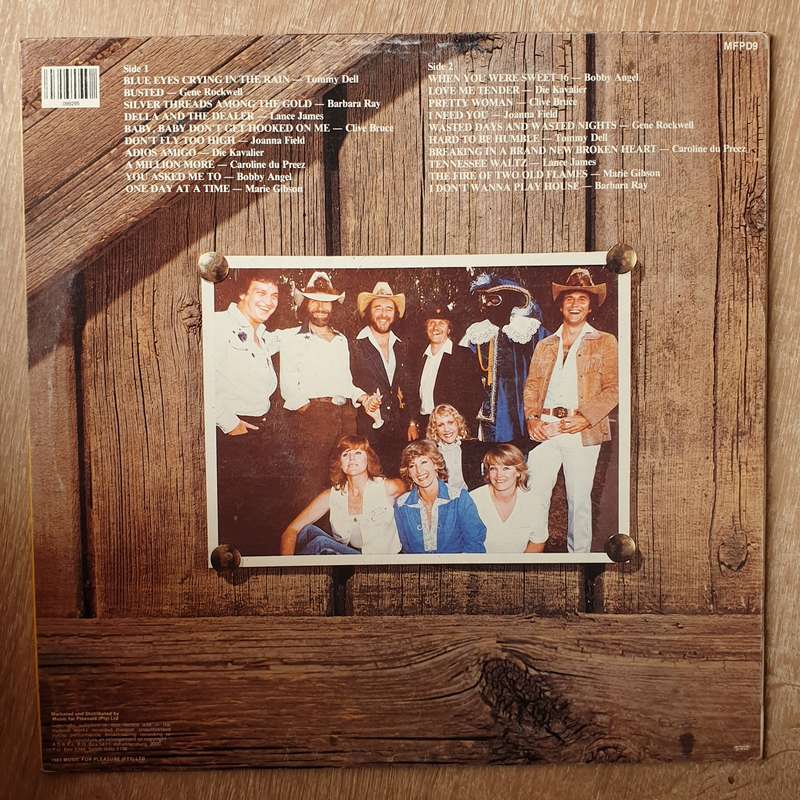 SA Country People  Vinyl LP Record - Opened  - Very-Good  Quality (VG)