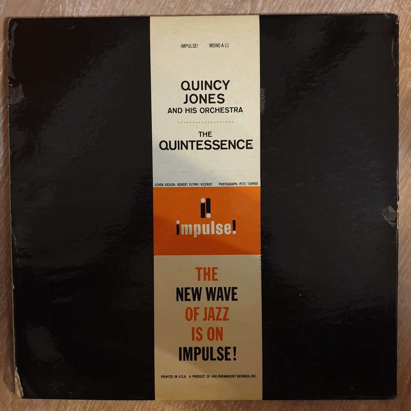 Quincy Jones And His Orchestra  The Quintessence  Vinyl LP Record - Opened  - Very-Good ...