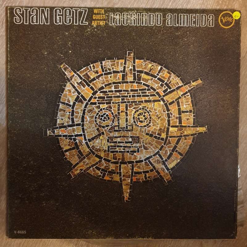Stan Getz With Laurindo Almeida  Vinyl LP Record - Very-Good+ Quality (VG+)