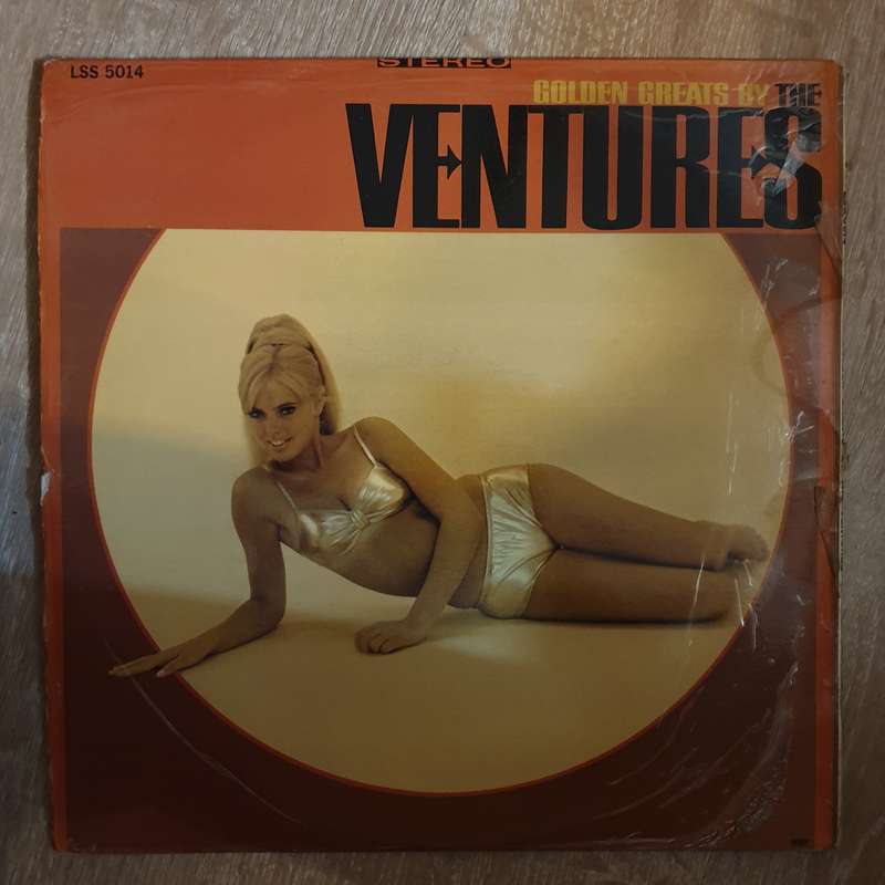 The Ventures  Golden Greats By The Ventures - Vinyl LP Record - Opened  - Very-Good  Qualit...