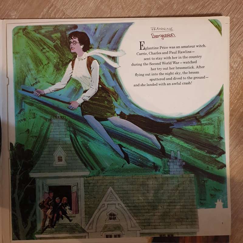 Walt Disney Productions' - Bedknobs And Broomsticks (with booklet inner) - Vinyl LP Record - Open...
