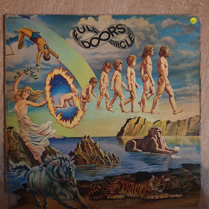 Doors  Full Circle - Vinyl LP Record - Very-Good+ Quality (VG+)