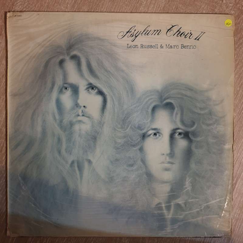 Asylum Choir II -  Leon Russell, Marc Benno  Vinyl LP Record - Very-Good+ Quality (VG+)