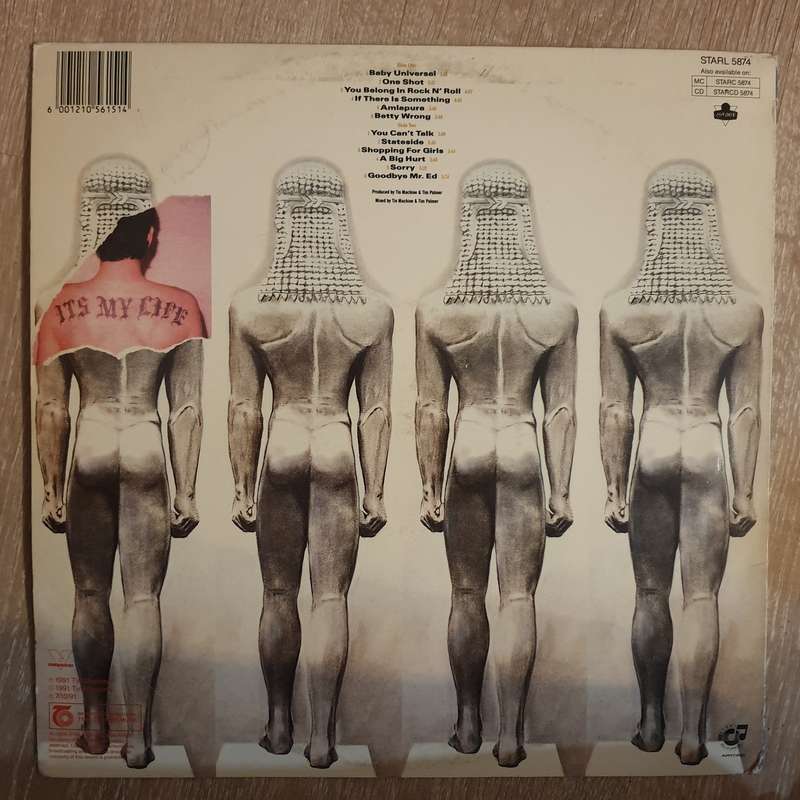 Tin Machine  Tin Machine II  Vinyl LP Record - Very-Good+ Quality (VG+)