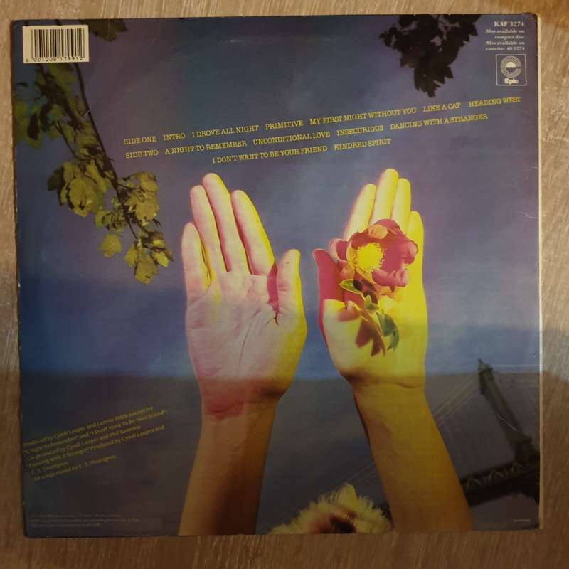 Cyndi Lauper  A Night To Remember - Vinyl LP Record - Opened  - Very-Good  Quality (VG)