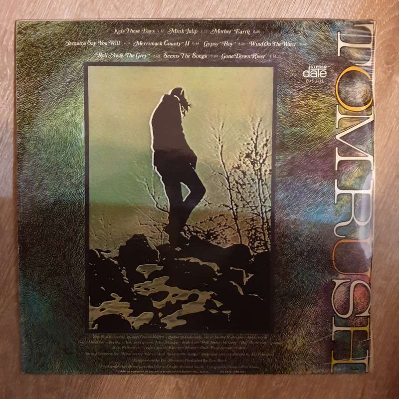 Tom Rush  Merrimack County - Vinyl LP Record - Very-Good+ Quality (VG+)