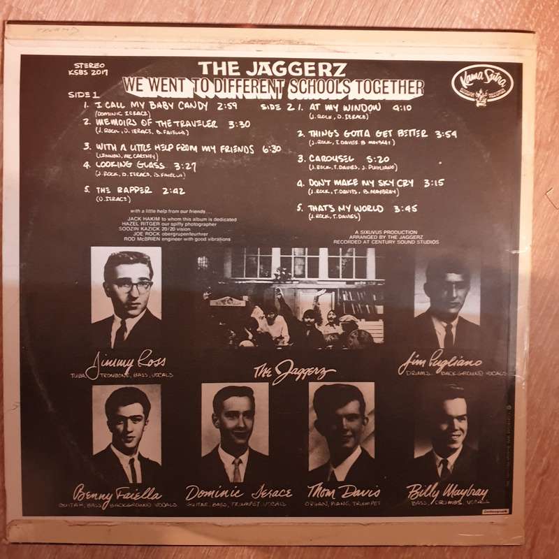 The Jaggerz  We Went To Different Schools Together - Vinyl LP Record - Very-Good+ Qualit...