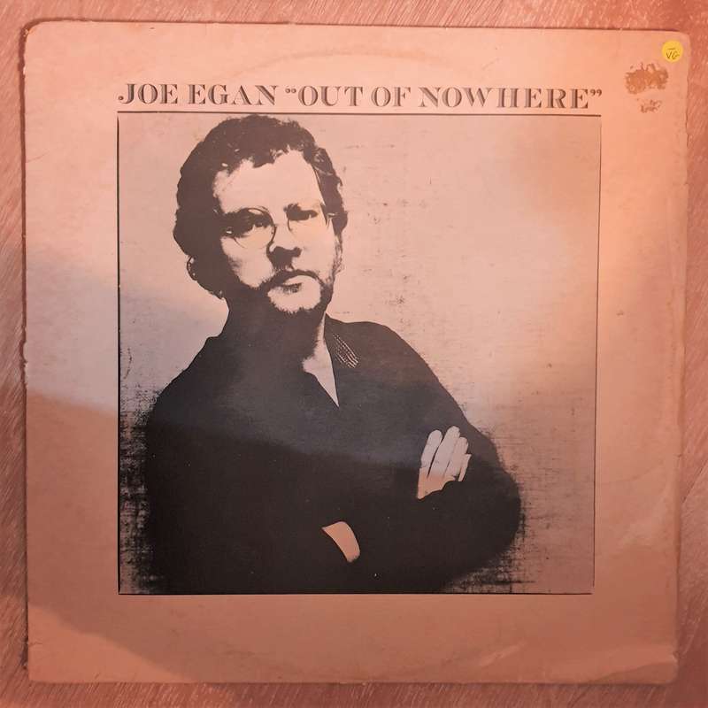 Joe Egan  Out Of Nowhere - Vinyl LP Record - Opened  - Very-Good- Quality (VG-)