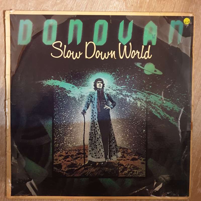 Donovan  Slow Down World - Vinyl LP Record - Very-Good+ Quality (VG+)