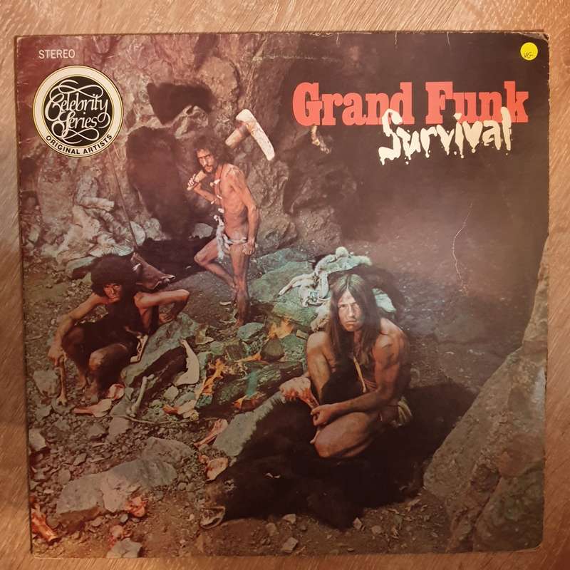 Grand Funk - Survival - Vinyl LP Record - Very-Good  Quality (VG)
