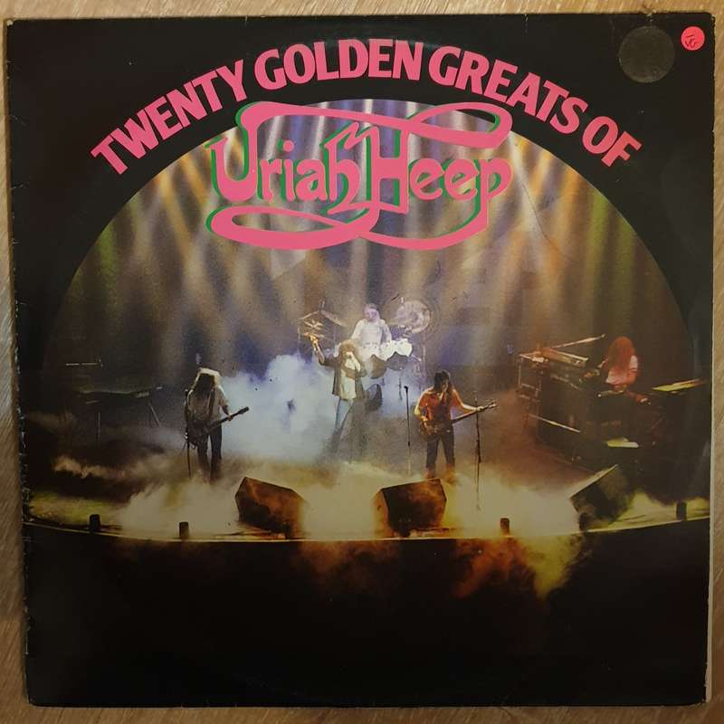 Uriah Heep - Twenty Golden Greats - Vinyl LP Record - Opened  - Very-Good- Quality (VG-)