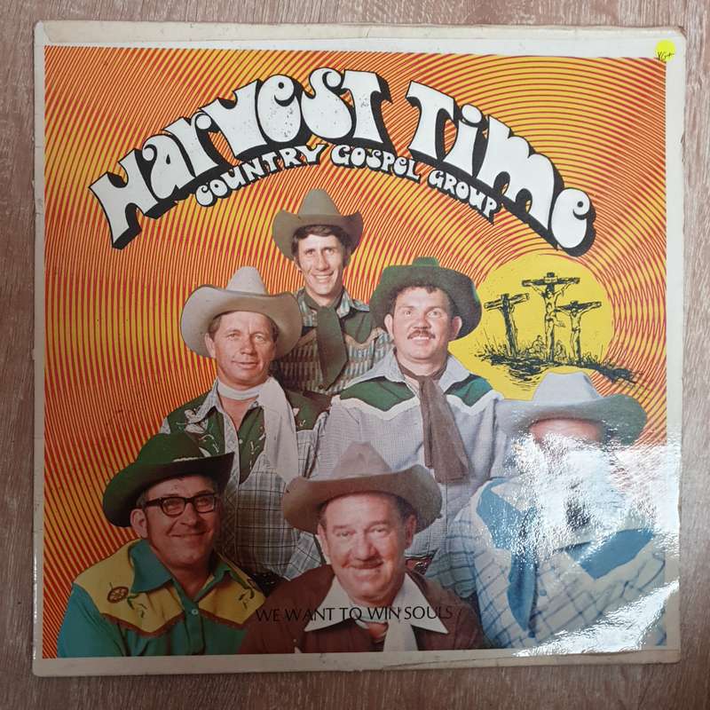 Harvest Time Country Gospel Group  We Want To Win Souls   Vinyl LP Record - Very-Good...