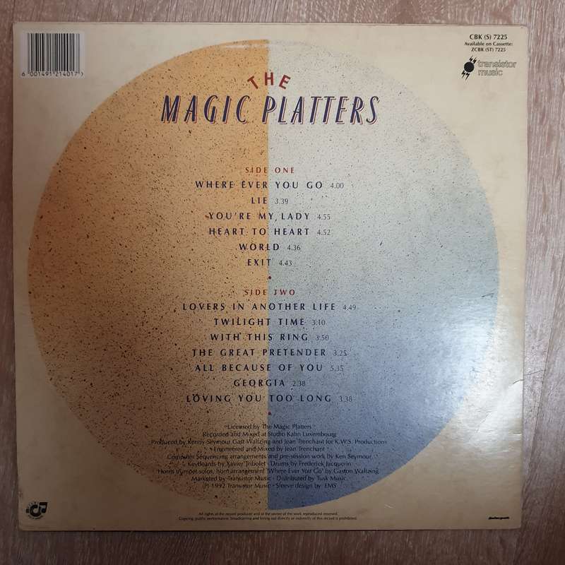 The Magic Platters - Full Circle   Vinyl LP Record - Very-Good+ Quality (VG+)