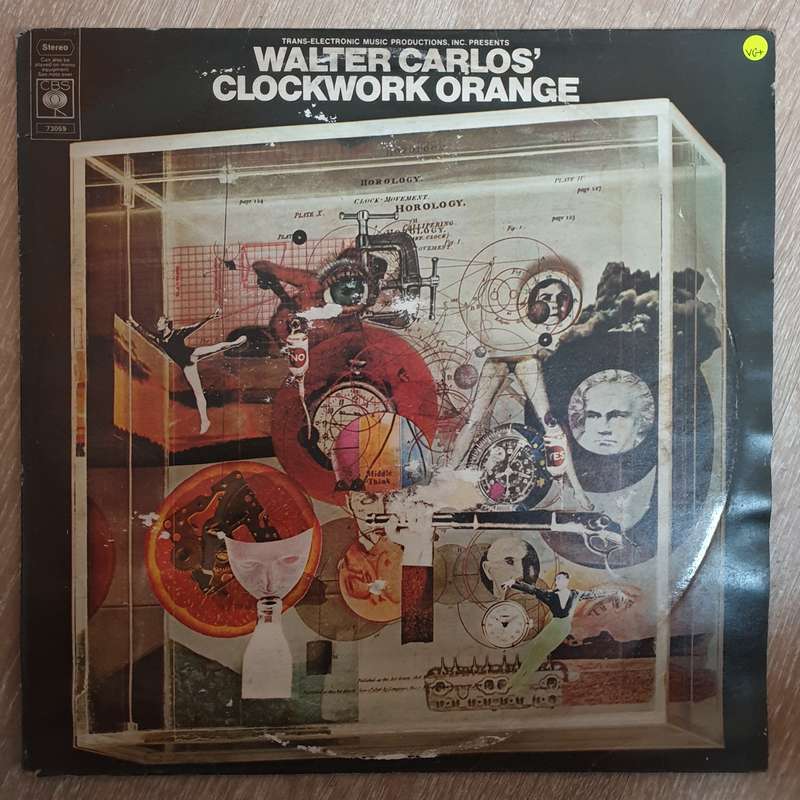 Clockwork Orange - Walter Carlos  Vinyl LP Record - Very-Good+ Quality (VG+)
