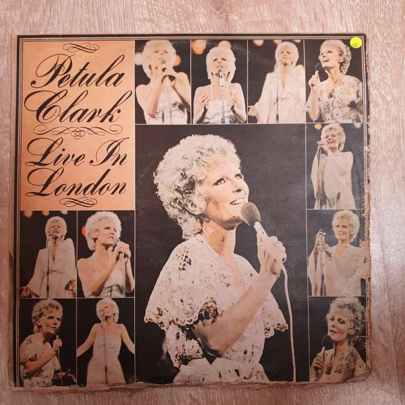 Petula Clark  Live In London - Vinyl LP Record - Opened  - Very-Good  Quality (VG)