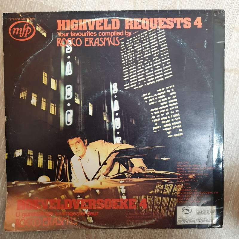 Highveld Requests with Rocco Erasmus - Vol 4  -  Vinyl LP Record - Opened  - Very-Good- Quality (...