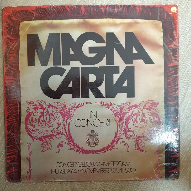 Magna Carta  In Concert - Amsterdam 1971  - Vinyl LP Record - Opened  - Very-Good  Quality ...