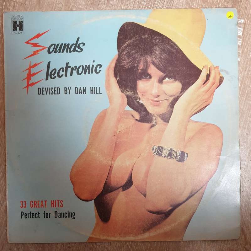 Sounds Electronic  - Dan Hill   Vinyl LP Record - Very-Good+ Quality (VG+)