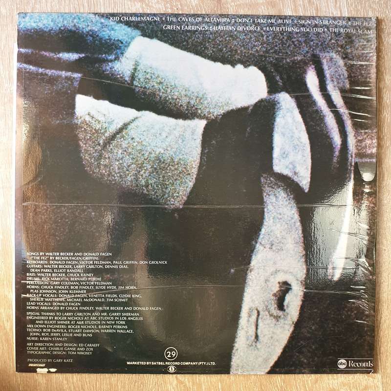 Steely Dan  The Royal Scam -  Vinyl Record - Very-Good+ Quality (VG+)