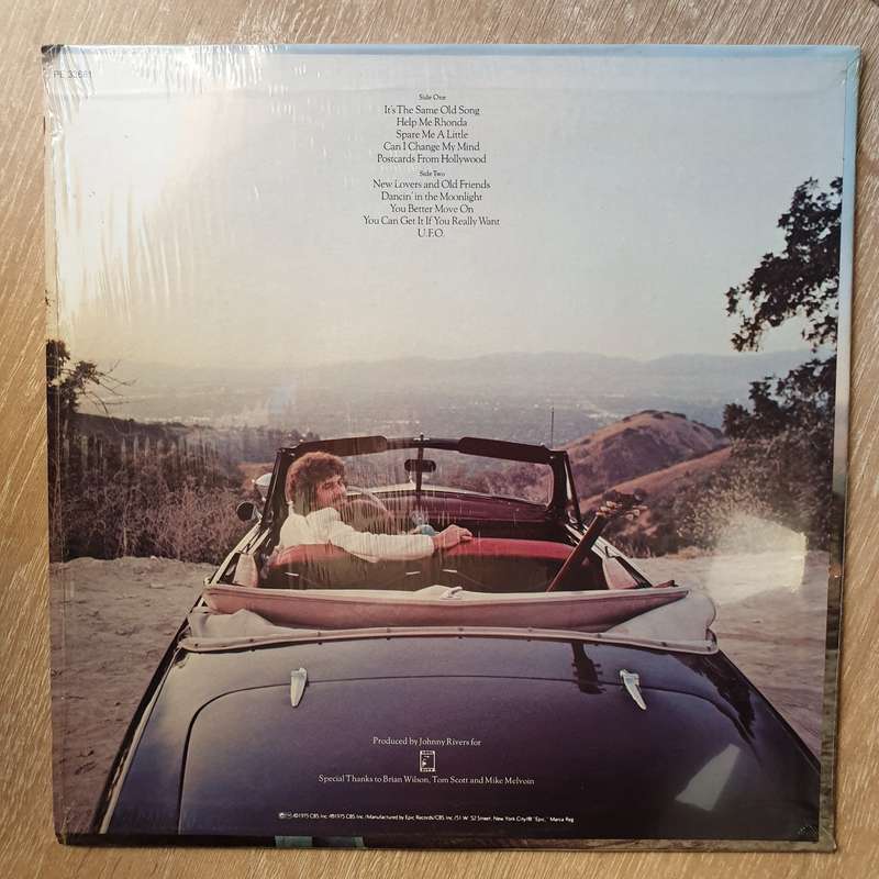 Johnny Rivers  New Lovers And Old Friends (US) - Vinyl LP Record (VG+)