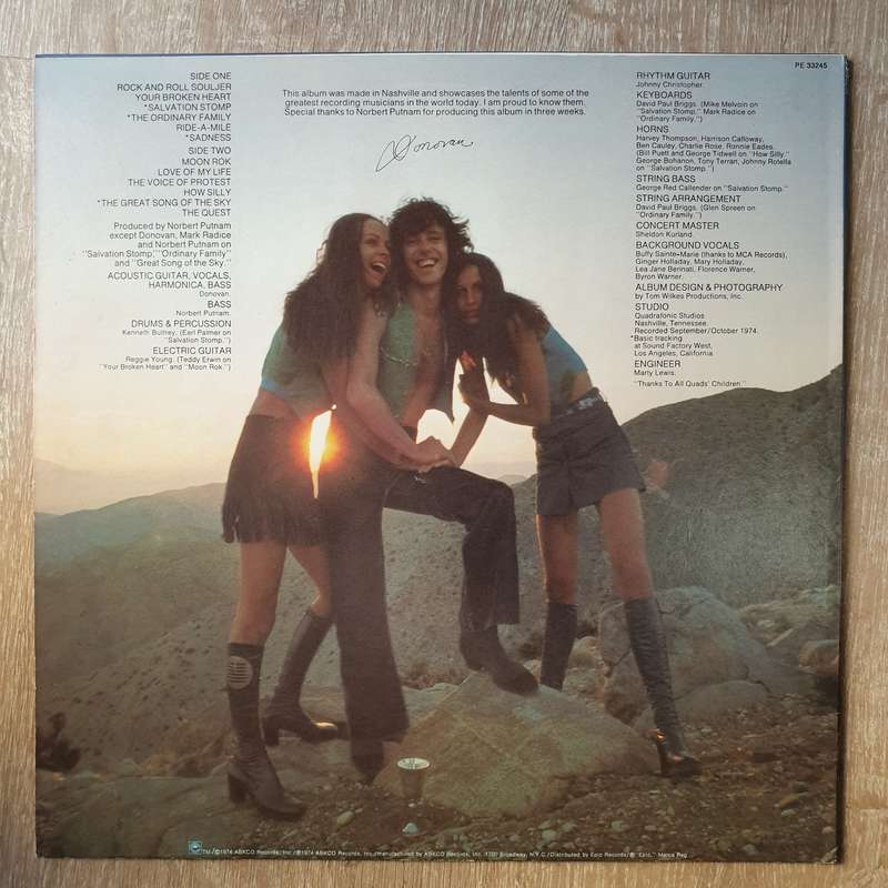 Donovan  7-Tease (US) - Vinyl LP Record - Very-Good+ Quality (VG+)