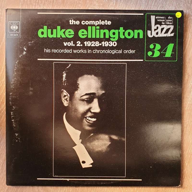 Duke Ellington  The Complete Duke Ellington Vol. 2 1928-1930 - Double Vinyl LP Record - Ver...