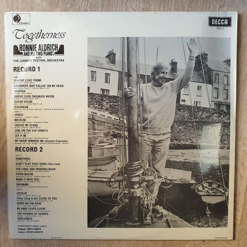 Ronnie Aldrich And His Two Pianos With The London Festival Orchestra  Togetherness - Double...