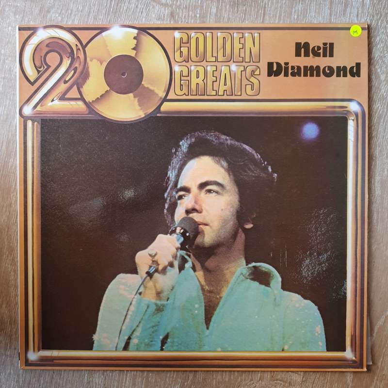 Neil Diamond  20 Golden Greats - Vinyl LP Record - Opened  - Very-Good+ Quality (VG+)