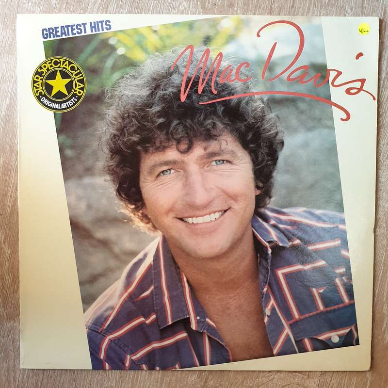 Mac Davis - Greatest Hits - Vinyl LP Record - Opened  - Very-Good+ Quality (VG+)
