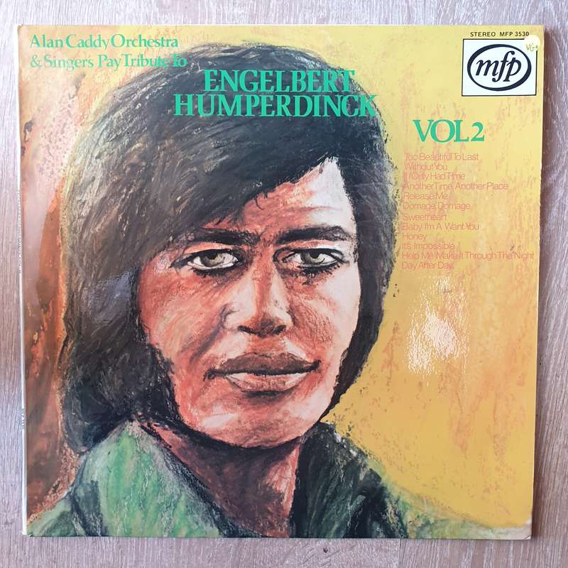 Engelbert Humperdinck Vol 2  Tribute - Alan Caddy Orchestra  - Vinyl LP Record - Opened  - ...