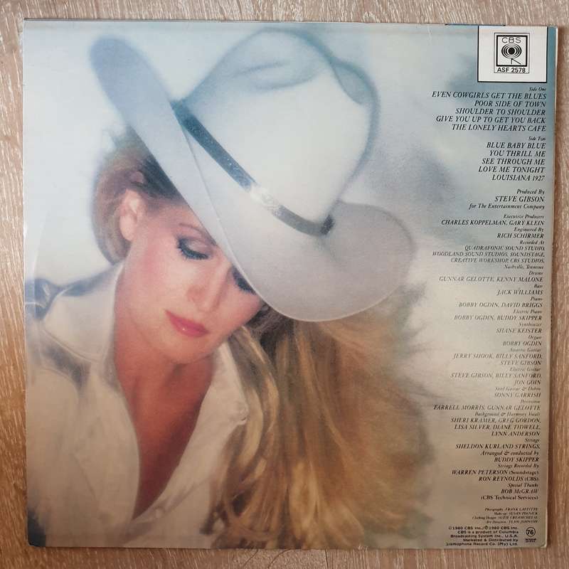 Lynn Anderson  Even Cowgirls Get The Blues - Vinyl LP Record - Very-Good+ Quality (VG+)