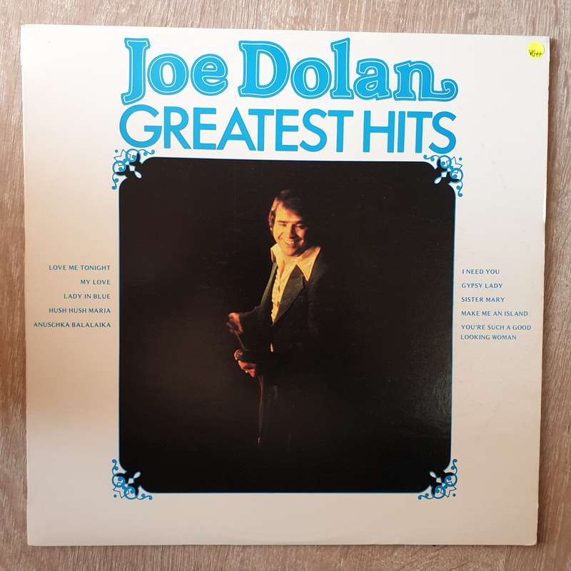 Joe Dolan - Greatest Hits - Vinyl LP Record - Very-Good+ Quality (VG+)